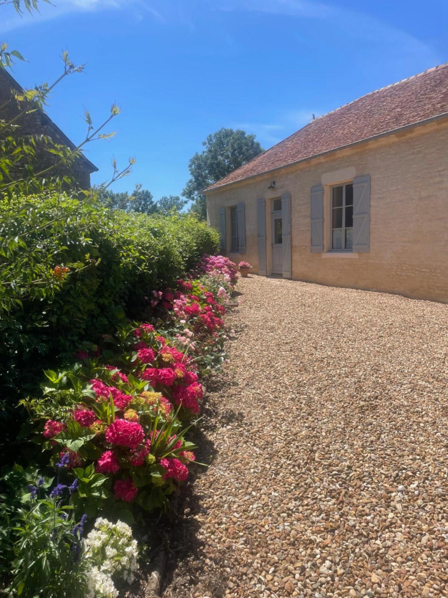 Chez Anne - Chambre Avec Salle De Bain Privative Menetou-Couture Exterior foto